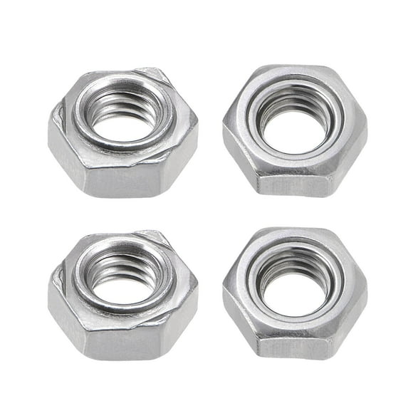 #10-32 Steel Tab Base Weld Nut with Offset Hole 50 pk. #10-32 Steel Tab Base Weld Nut with Offset Hole 50 pk.